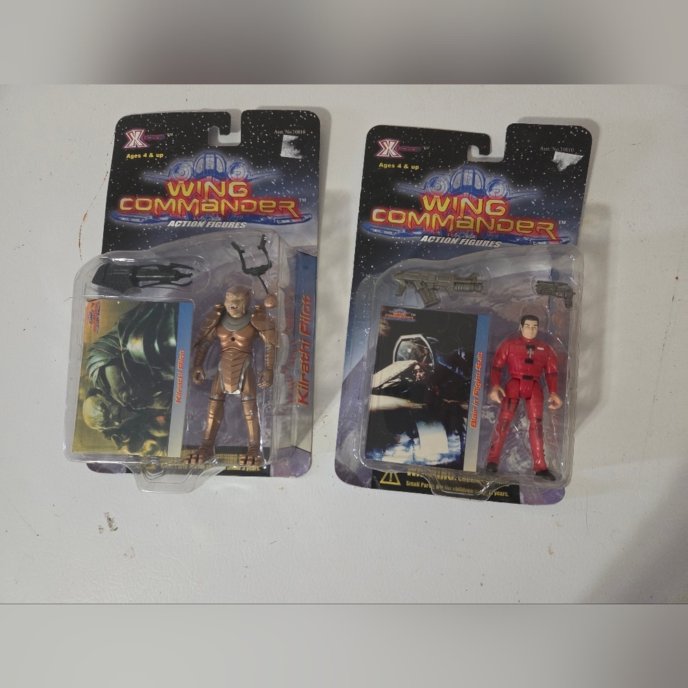 1999, X-Toys Wing Commander Action Figures NiB
